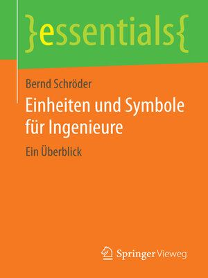 cover image of Einheiten und Symbole für Ingenieure